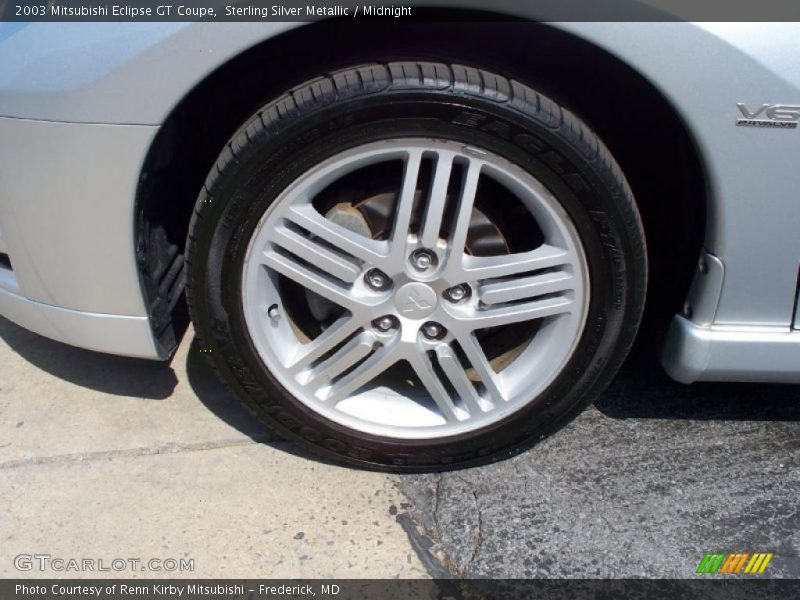 Sterling Silver Metallic / Midnight 2003 Mitsubishi Eclipse GT Coupe