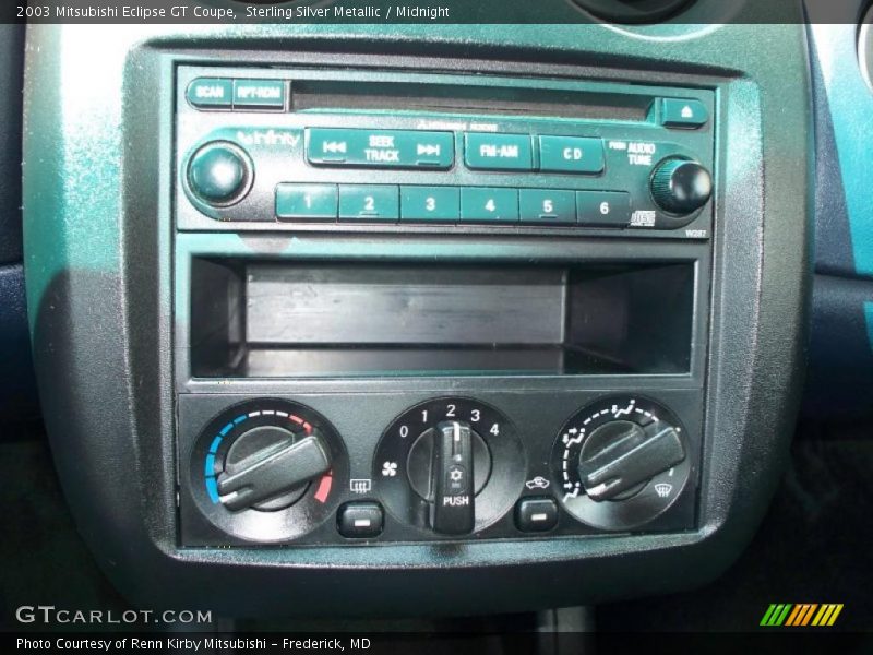 Sterling Silver Metallic / Midnight 2003 Mitsubishi Eclipse GT Coupe