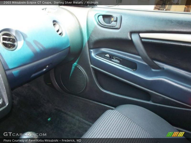 Sterling Silver Metallic / Midnight 2003 Mitsubishi Eclipse GT Coupe