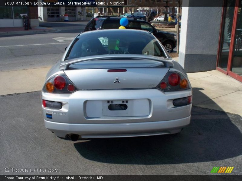 Sterling Silver Metallic / Midnight 2003 Mitsubishi Eclipse GT Coupe