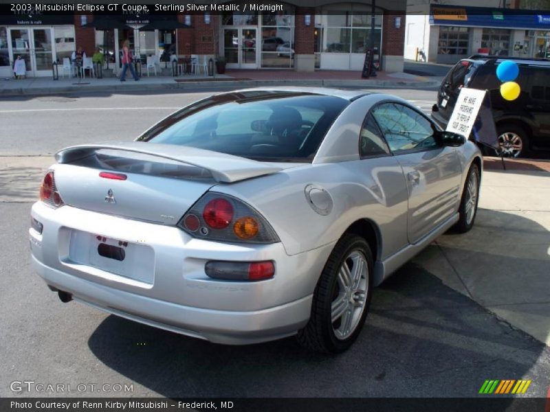 Sterling Silver Metallic / Midnight 2003 Mitsubishi Eclipse GT Coupe