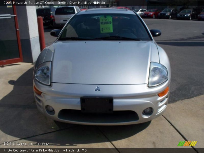 Sterling Silver Metallic / Midnight 2003 Mitsubishi Eclipse GT Coupe