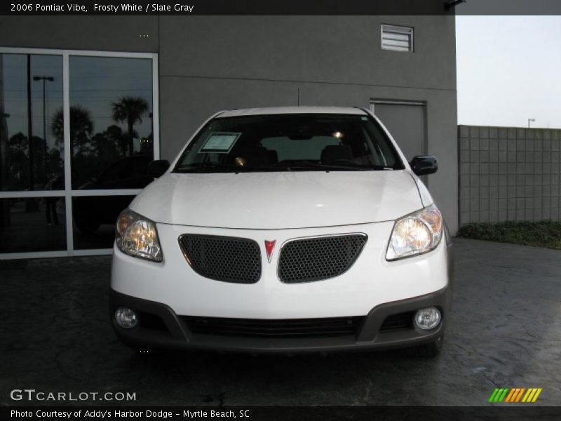 Frosty White / Slate Gray 2006 Pontiac Vibe