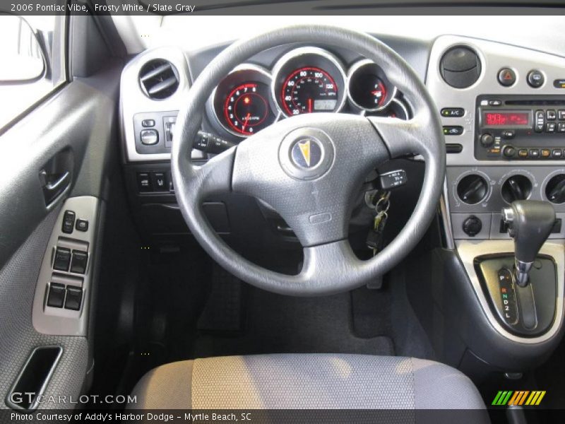 Frosty White / Slate Gray 2006 Pontiac Vibe