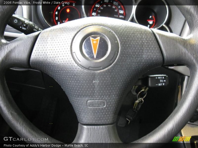 Frosty White / Slate Gray 2006 Pontiac Vibe