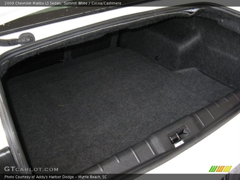 Summit White / Cocoa/Cashmere 2009 Chevrolet Malibu LS Sedan