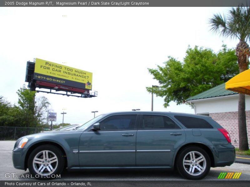 Magnesium Pearl / Dark Slate Gray/Light Graystone 2005 Dodge Magnum R/T