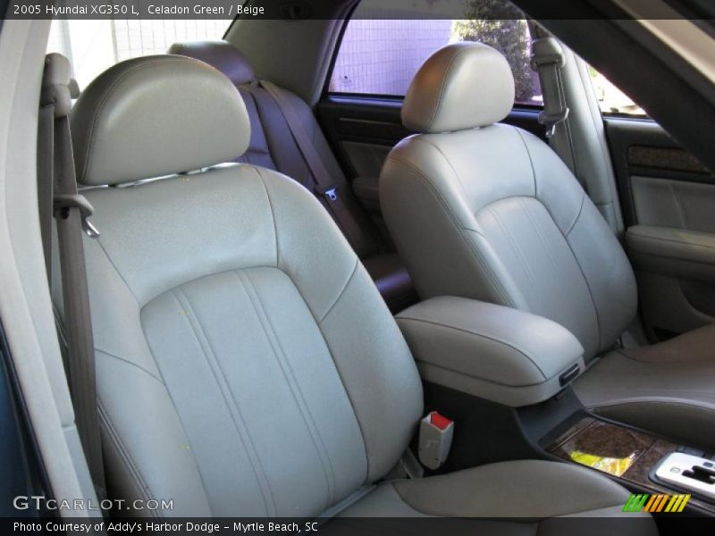 Celadon Green / Beige 2005 Hyundai XG350 L