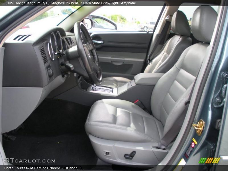 Magnesium Pearl / Dark Slate Gray/Light Graystone 2005 Dodge Magnum R/T