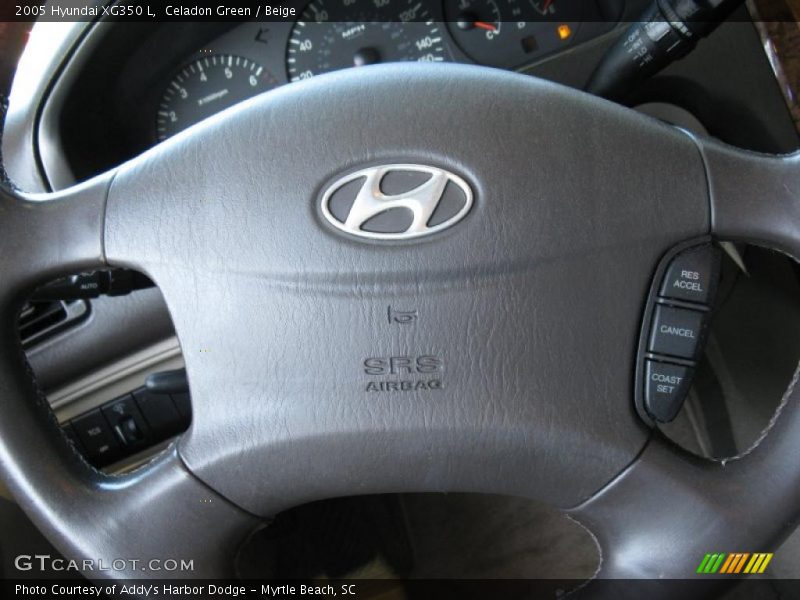 Celadon Green / Beige 2005 Hyundai XG350 L