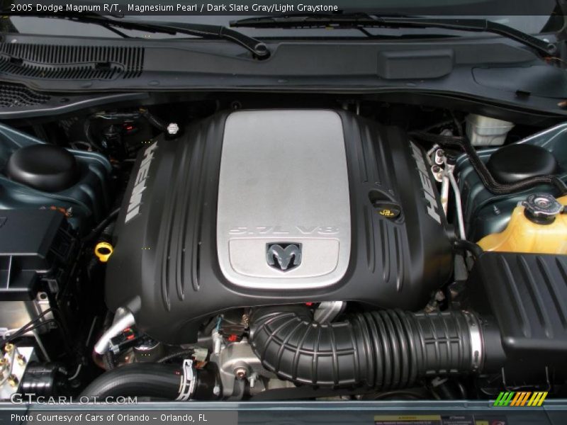 Magnesium Pearl / Dark Slate Gray/Light Graystone 2005 Dodge Magnum R/T