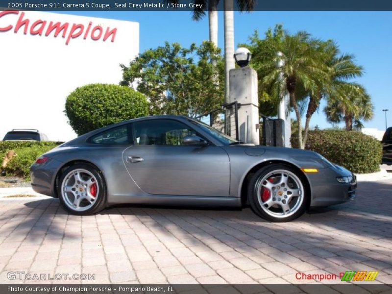 Seal Grey Metallic / Stone Grey 2005 Porsche 911 Carrera S Coupe