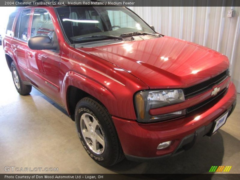 Medium Red Metallic / Medium Pewter 2004 Chevrolet TrailBlazer LS 4x4