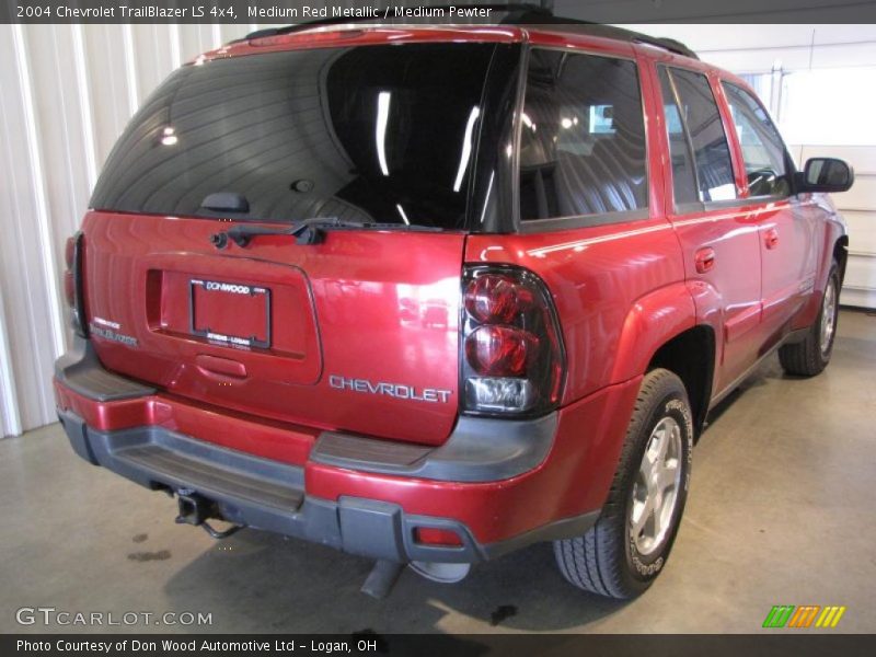 Medium Red Metallic / Medium Pewter 2004 Chevrolet TrailBlazer LS 4x4