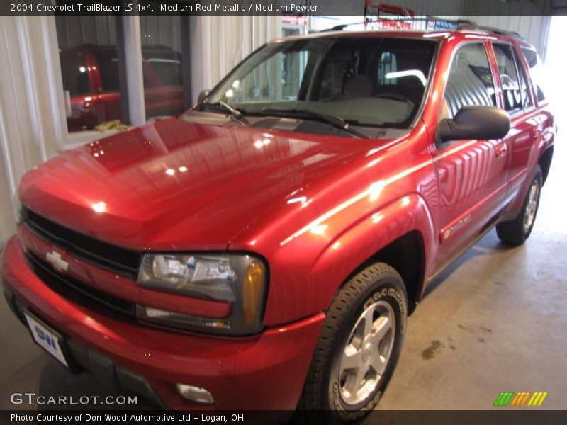 Medium Red Metallic / Medium Pewter 2004 Chevrolet TrailBlazer LS 4x4