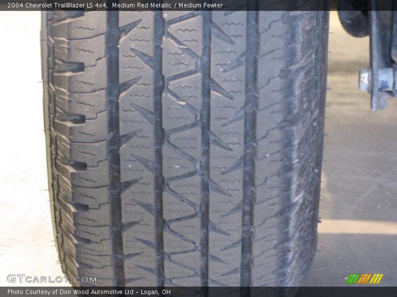 Medium Red Metallic / Medium Pewter 2004 Chevrolet TrailBlazer LS 4x4