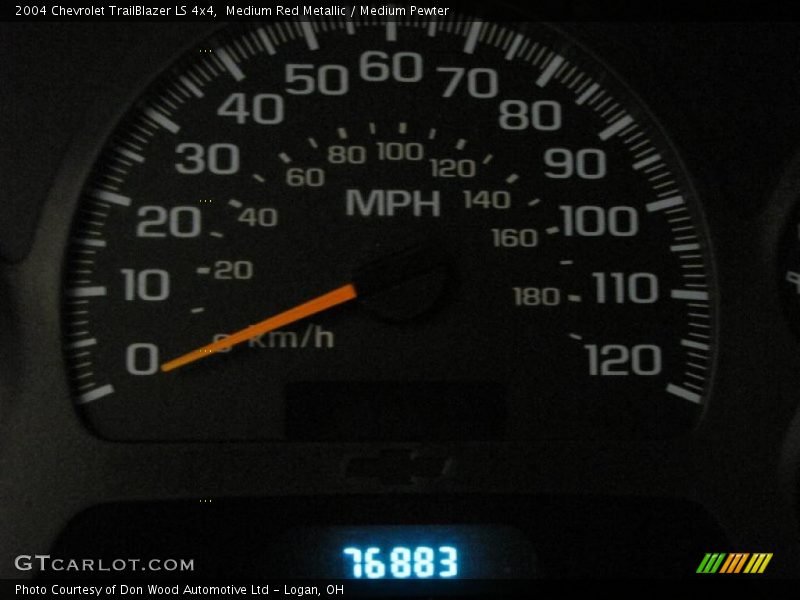 Medium Red Metallic / Medium Pewter 2004 Chevrolet TrailBlazer LS 4x4