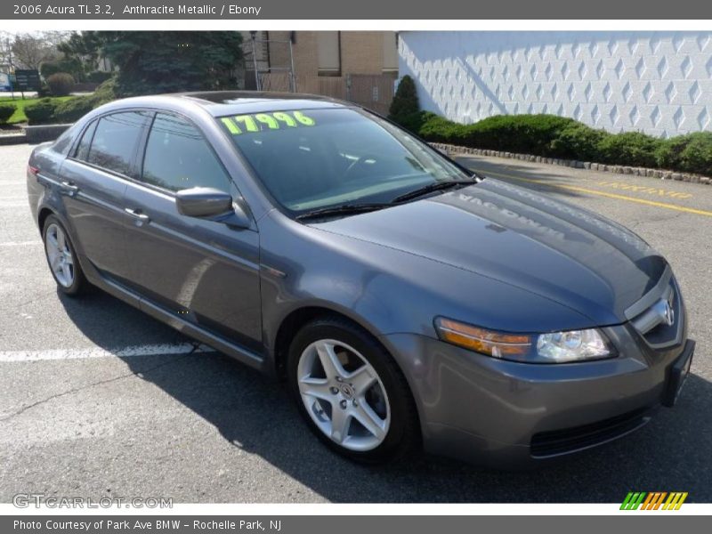 Anthracite Metallic / Ebony 2006 Acura TL 3.2