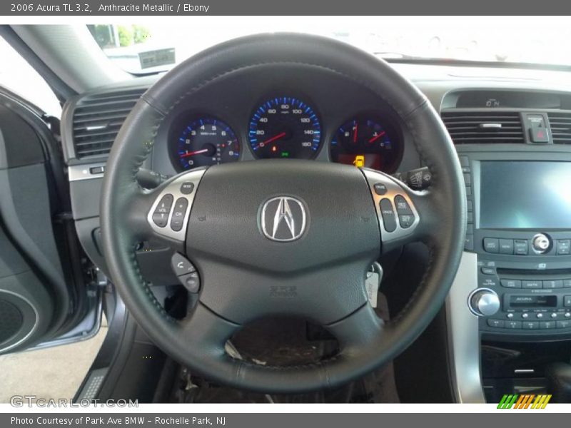 Anthracite Metallic / Ebony 2006 Acura TL 3.2