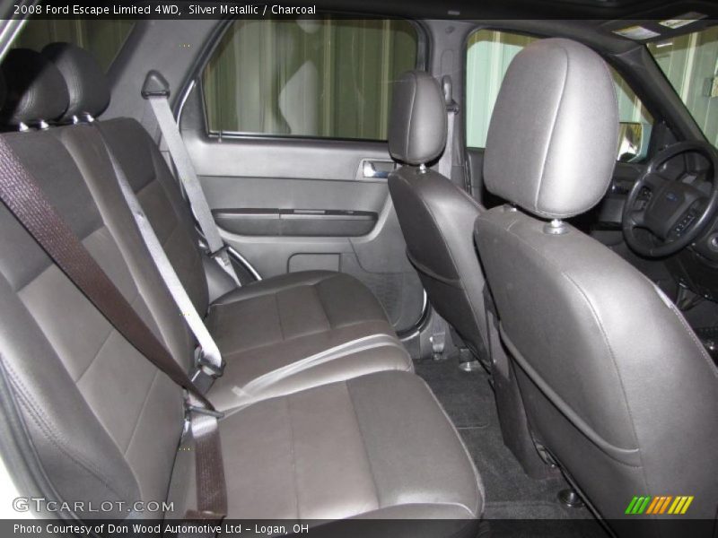 Silver Metallic / Charcoal 2008 Ford Escape Limited 4WD