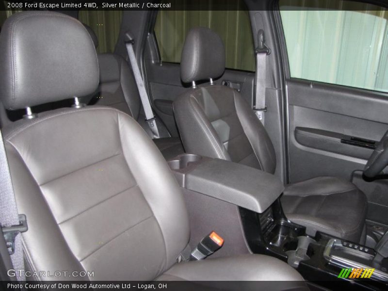Silver Metallic / Charcoal 2008 Ford Escape Limited 4WD