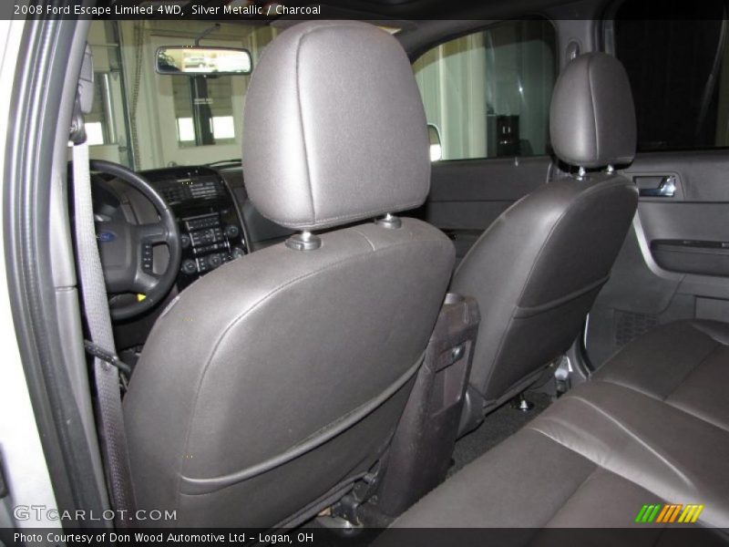 Silver Metallic / Charcoal 2008 Ford Escape Limited 4WD