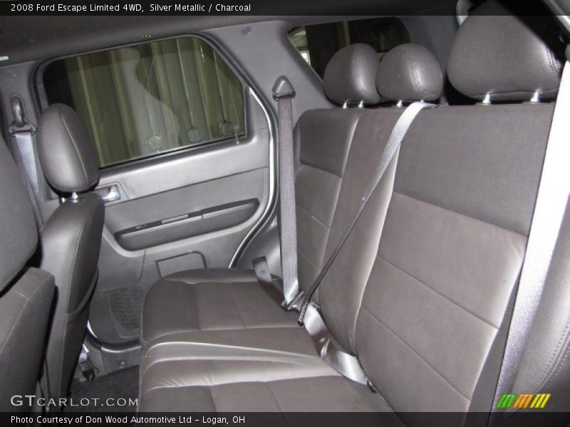 Silver Metallic / Charcoal 2008 Ford Escape Limited 4WD