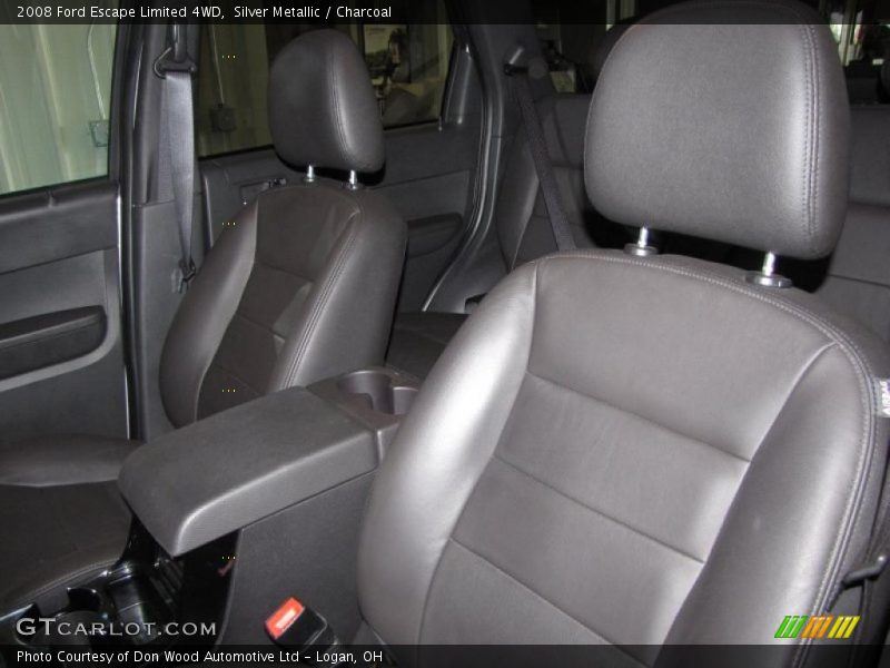Silver Metallic / Charcoal 2008 Ford Escape Limited 4WD