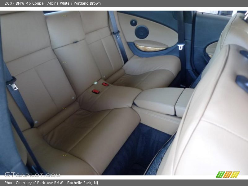 Alpine White / Portland Brown 2007 BMW M6 Coupe