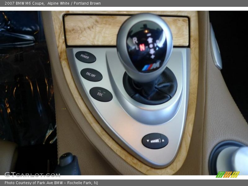 Alpine White / Portland Brown 2007 BMW M6 Coupe