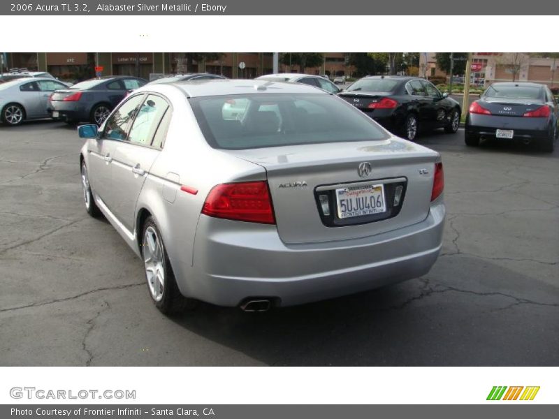 Alabaster Silver Metallic / Ebony 2006 Acura TL 3.2