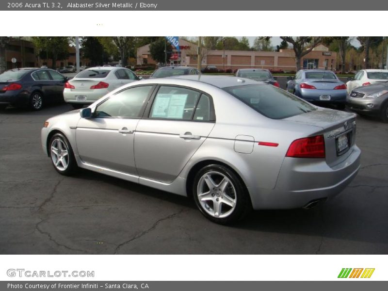 Alabaster Silver Metallic / Ebony 2006 Acura TL 3.2