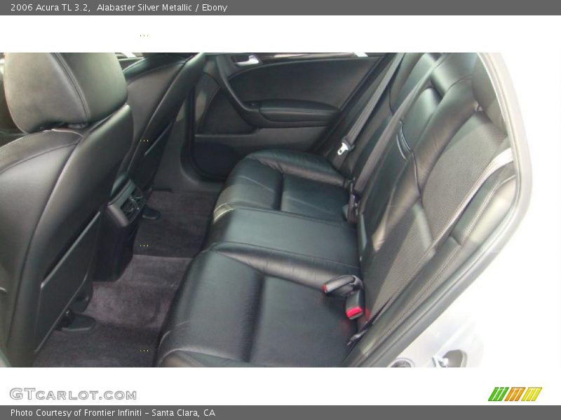 Alabaster Silver Metallic / Ebony 2006 Acura TL 3.2