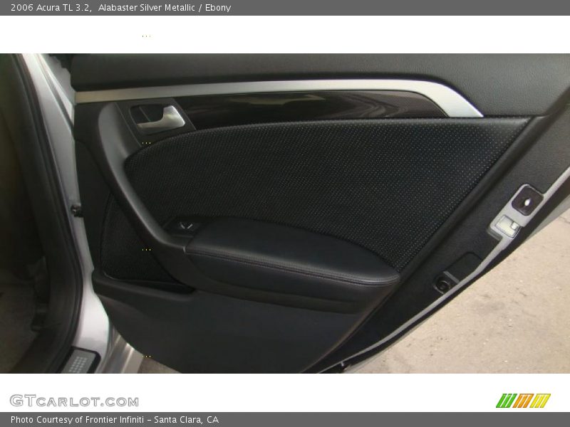 Alabaster Silver Metallic / Ebony 2006 Acura TL 3.2