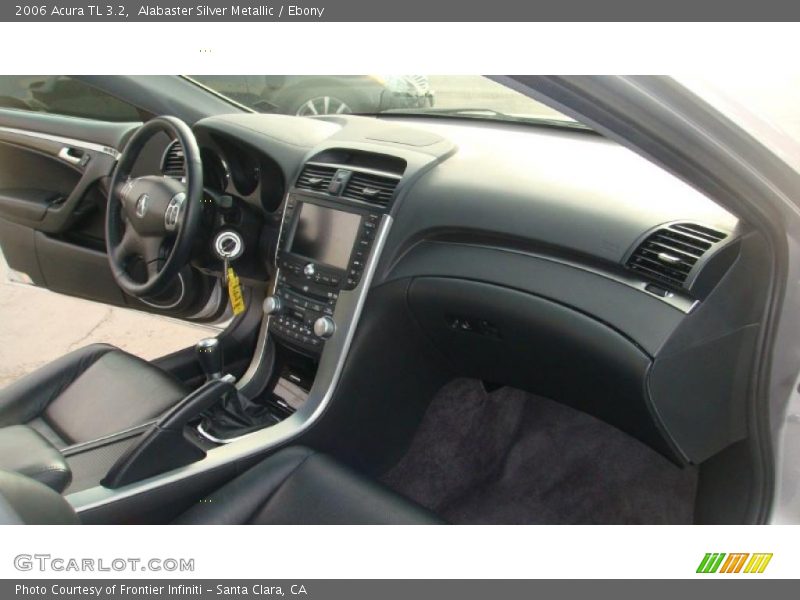 Alabaster Silver Metallic / Ebony 2006 Acura TL 3.2