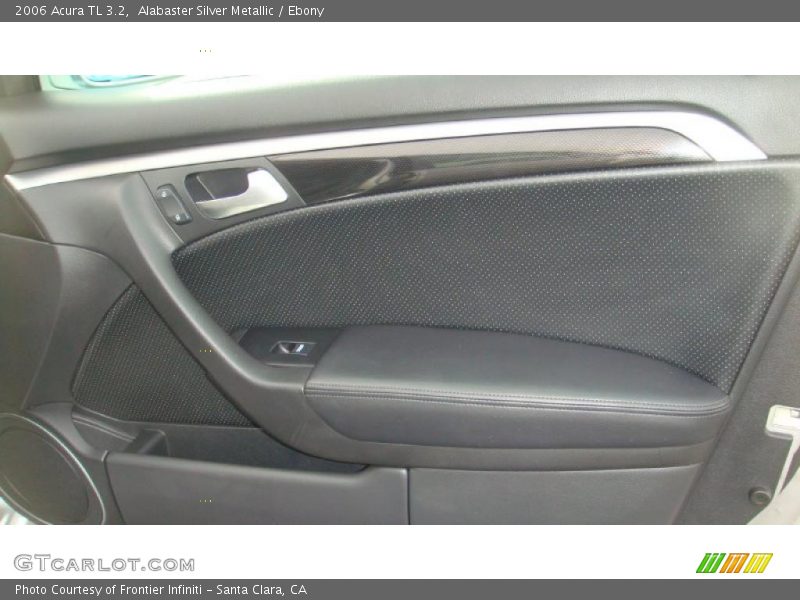 Alabaster Silver Metallic / Ebony 2006 Acura TL 3.2