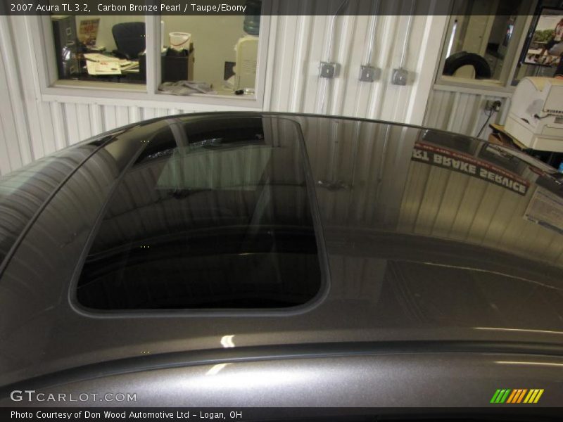 Carbon Bronze Pearl / Taupe/Ebony 2007 Acura TL 3.2