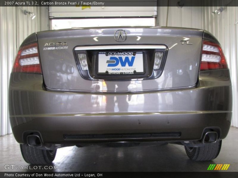 Carbon Bronze Pearl / Taupe/Ebony 2007 Acura TL 3.2