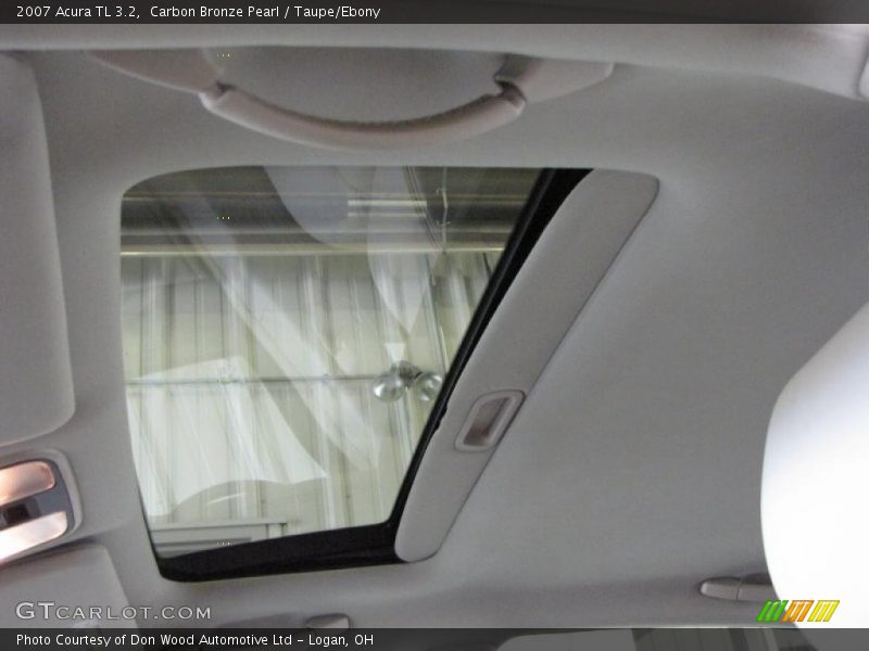Carbon Bronze Pearl / Taupe/Ebony 2007 Acura TL 3.2