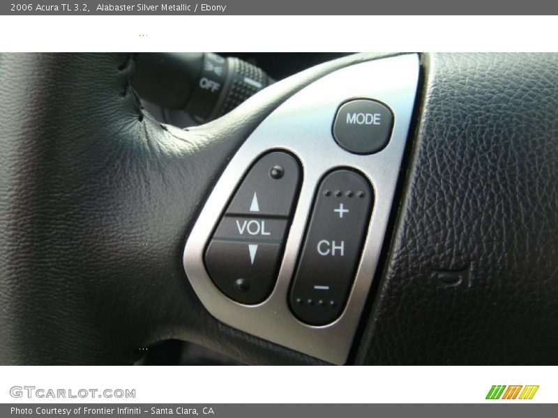 Alabaster Silver Metallic / Ebony 2006 Acura TL 3.2