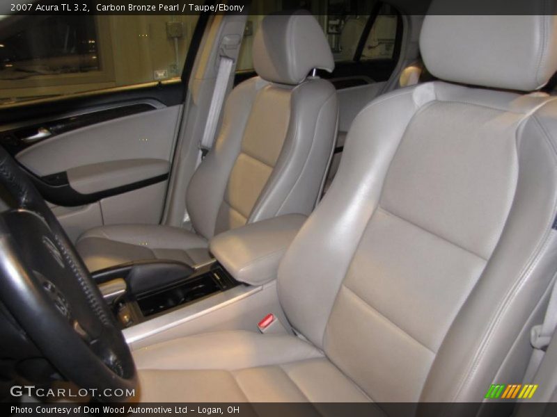 Carbon Bronze Pearl / Taupe/Ebony 2007 Acura TL 3.2