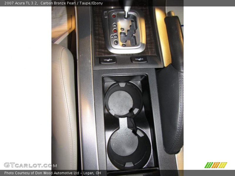 Carbon Bronze Pearl / Taupe/Ebony 2007 Acura TL 3.2