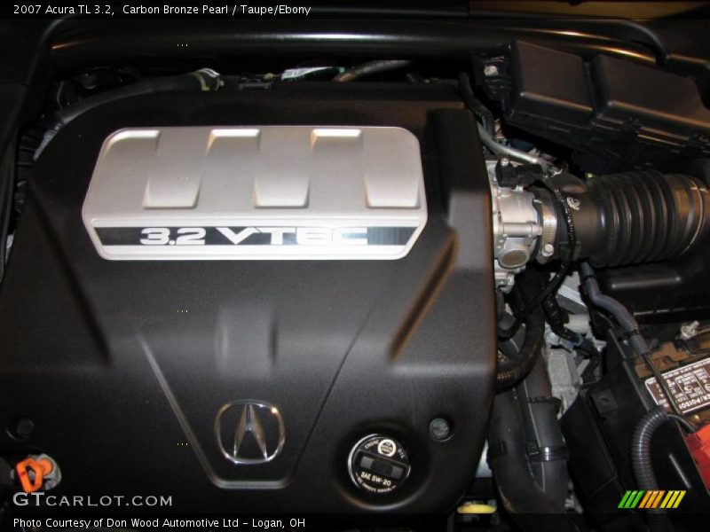 Carbon Bronze Pearl / Taupe/Ebony 2007 Acura TL 3.2
