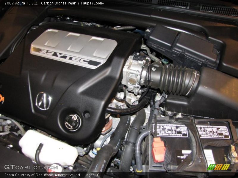 Carbon Bronze Pearl / Taupe/Ebony 2007 Acura TL 3.2
