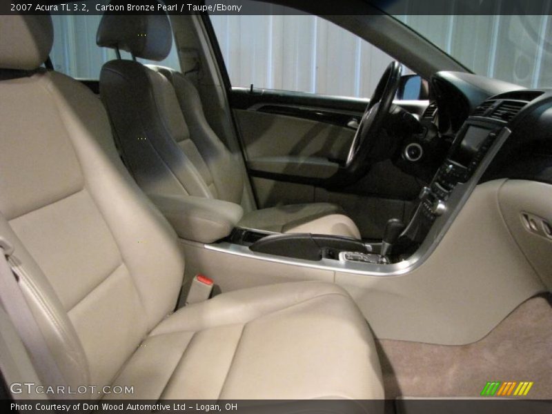Carbon Bronze Pearl / Taupe/Ebony 2007 Acura TL 3.2