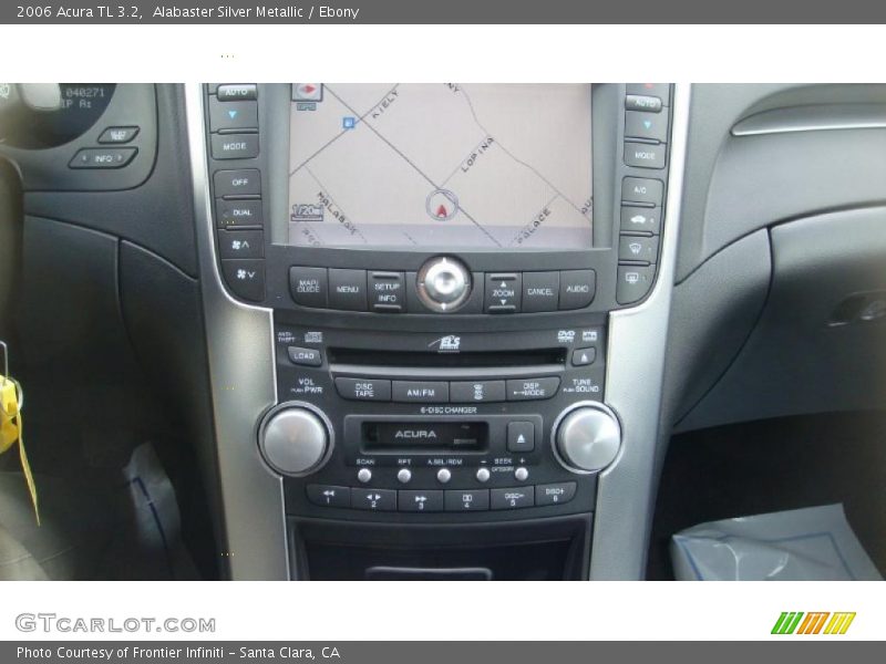 Alabaster Silver Metallic / Ebony 2006 Acura TL 3.2