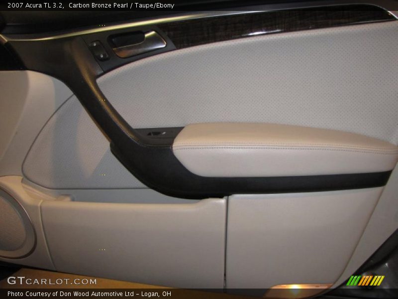 Carbon Bronze Pearl / Taupe/Ebony 2007 Acura TL 3.2