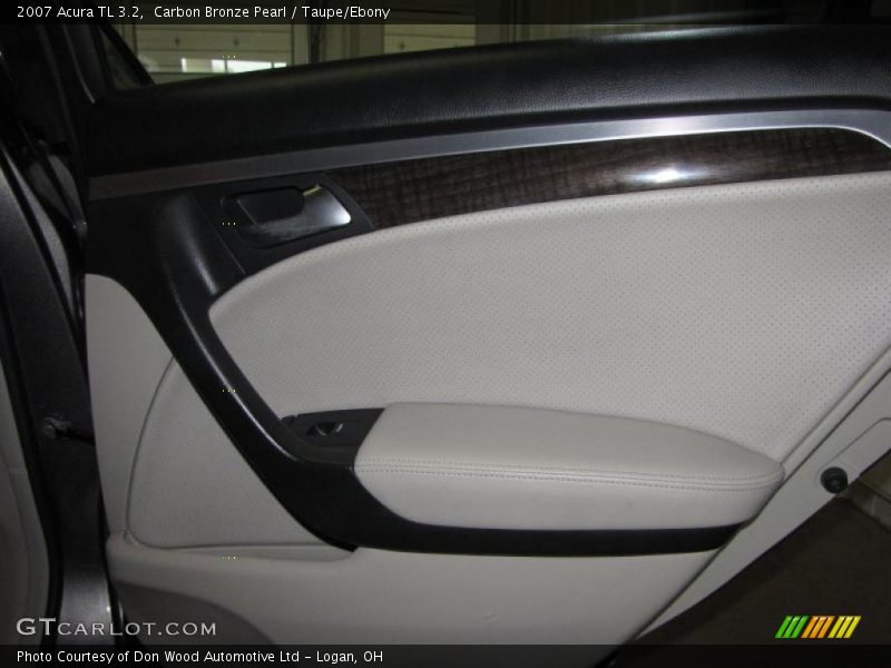 Carbon Bronze Pearl / Taupe/Ebony 2007 Acura TL 3.2