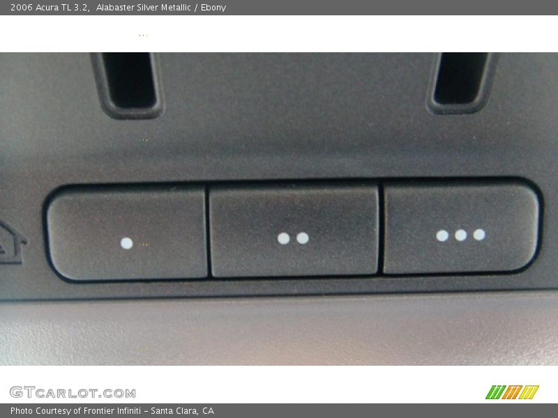 Alabaster Silver Metallic / Ebony 2006 Acura TL 3.2