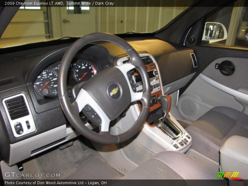 Summit White / Dark Gray 2009 Chevrolet Equinox LT AWD
